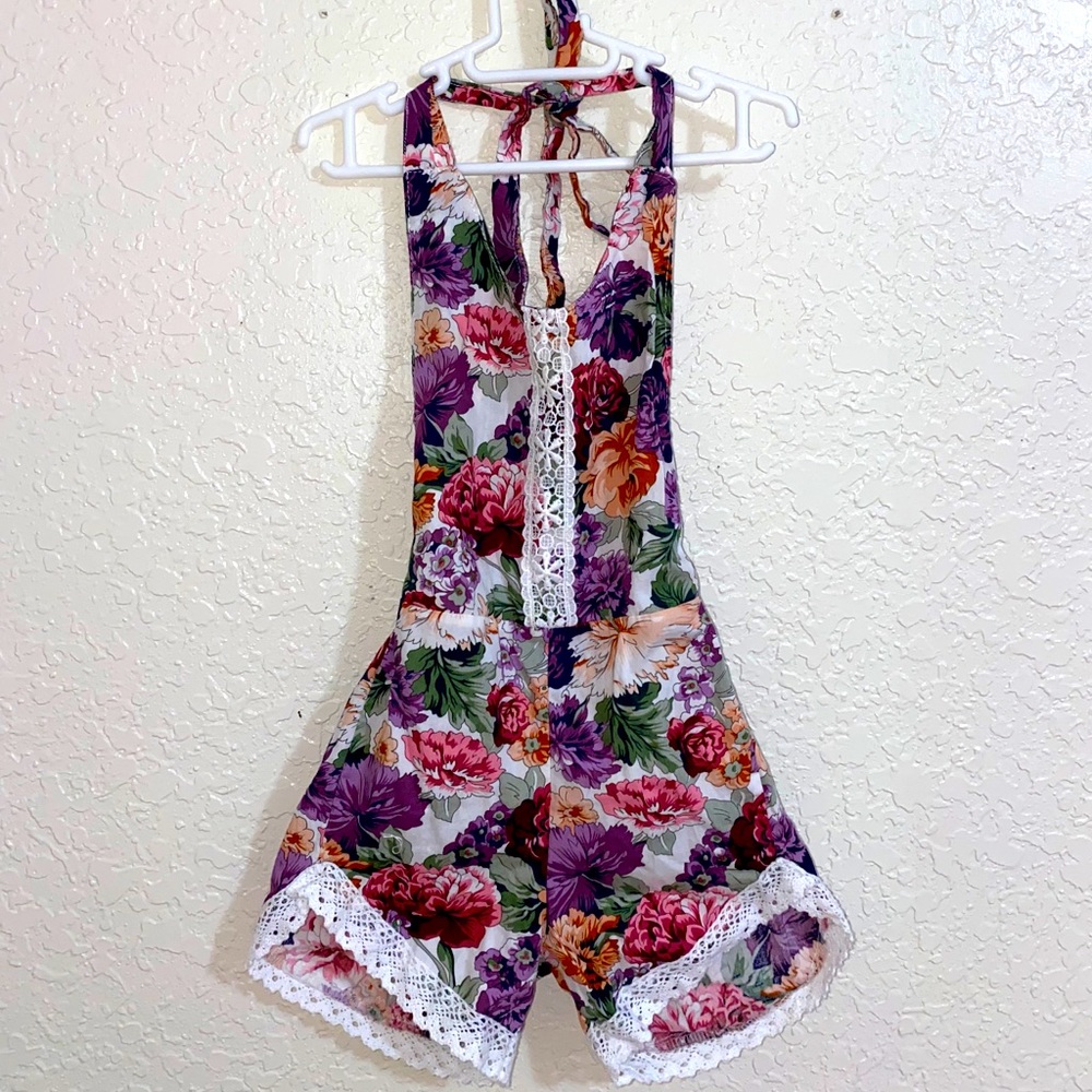 Boutique backless romper